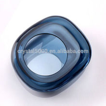 small crystal glass ashtray funny ashtray