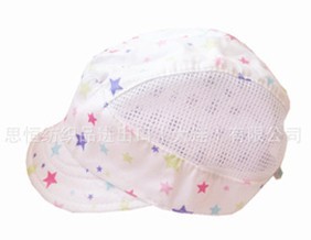 High Quality Baby's Mesh Baseball Cap Printed Star