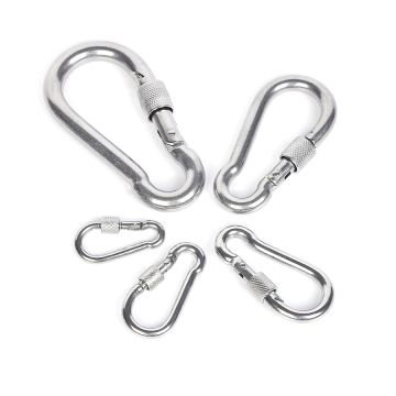 Stainless Steel Shackle With Female Spring Buckle