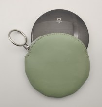 handheld girl vanity mirror bag makeup pocket mirror