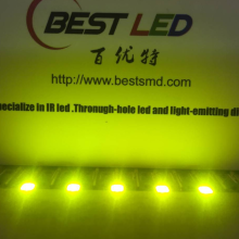 2835 Зеленый SMD Лимонный 565нм 570нм LED 2.0V