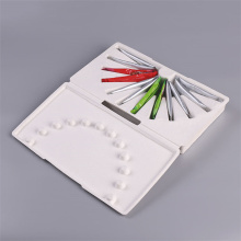 Eco friendly Bagasse Pulp Molded Sugar Packaging Box