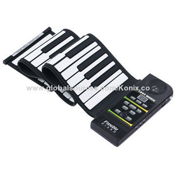 Electronic Silicone Flexible Rollup Piano