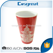 Christmas style melamine cola cup