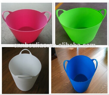 plastic flower bucket/flower buckets wholesale