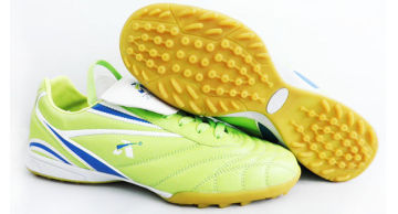 Yellow Color Mens Turf Soccer Shoes , Waterproof &amp; Lightweight Soccer Shoes
