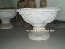 Marble Carving Planter