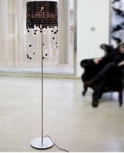 Metal floor lamp