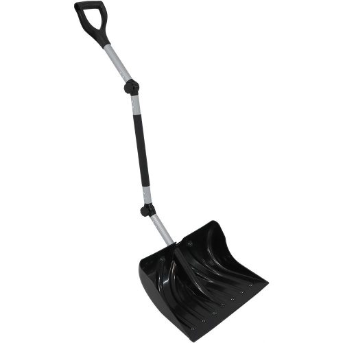 18-Inch Adjustable Ergonomic Snow Shovel Pusher