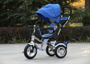 Comfortable saddle baby tricycles for young girl