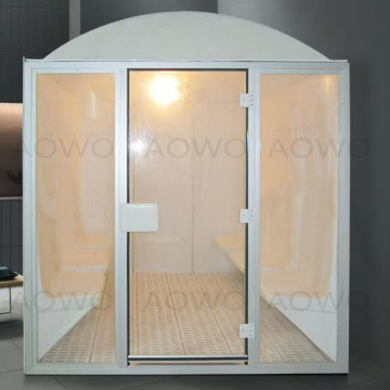 Vichy Shower with Acrylic Stool - 6 Person Indoor Steam Room