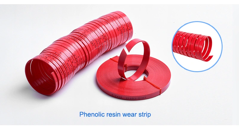 Modified Red/Blue Phenolic Resin Wear Strip