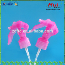 24/410 pink beautiful mini trigger sprayer for cosmetics, cute trigger sprayer pump in air fresh