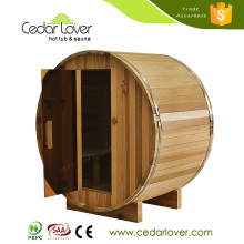 Manufacturers custom wholesale Red Ceder barrel spa sauna room