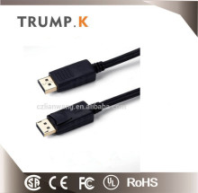 High quality male to male display port cable