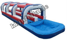cheap inflatable water slide way