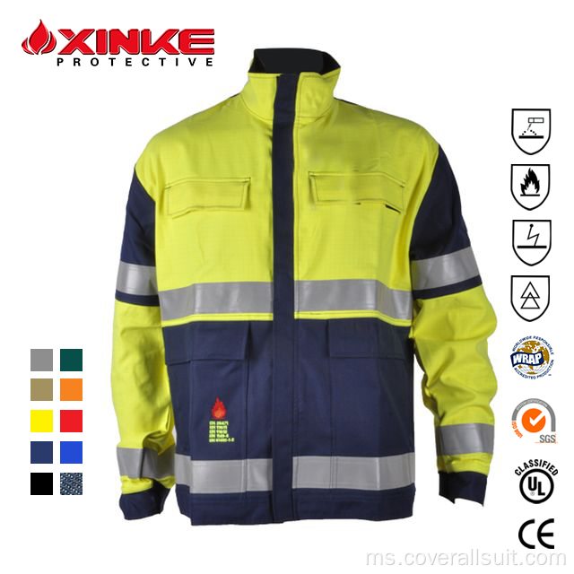 Jaket Keselamatan Reflektif Tinggi Paparan 3M