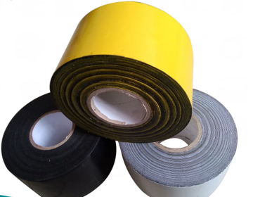 Yellow PVC Bitumen Tape for pipe