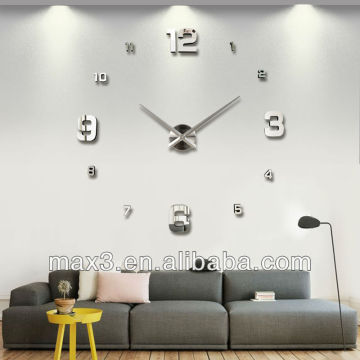 3D Decorative Wall Clocks For Living Room
