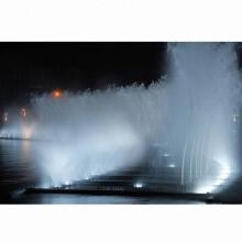 Musical water curtain spray fountain for water scape