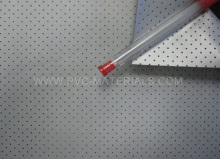 Metallic Perforated Sound Screen Fabric