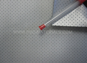 Metallic Perforated Sound Screen Fabric