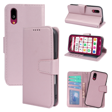 Detachable Flip Leather Phone Wallet Cover for Sharp Aquos