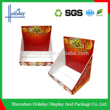 Factory directly cardboard counter display rack