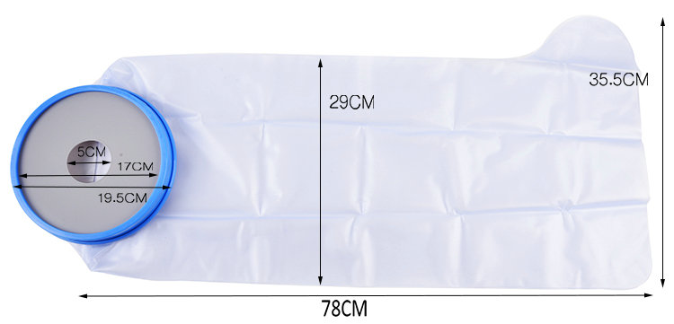 protector de yeso a prueba de agua waterproof leg cast protector
