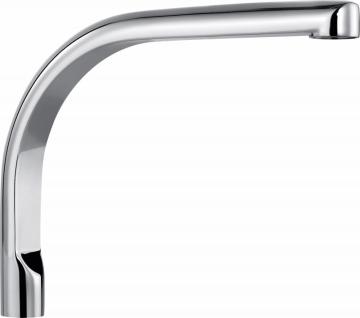 Hydroforming high bend vertical pipe