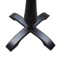 good quality 600*600*H720mm cast iron material black color powder coated table base