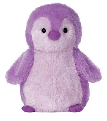 plush purple penguin, stuffed plush purple penguin, stuffed plush purple penguin toy