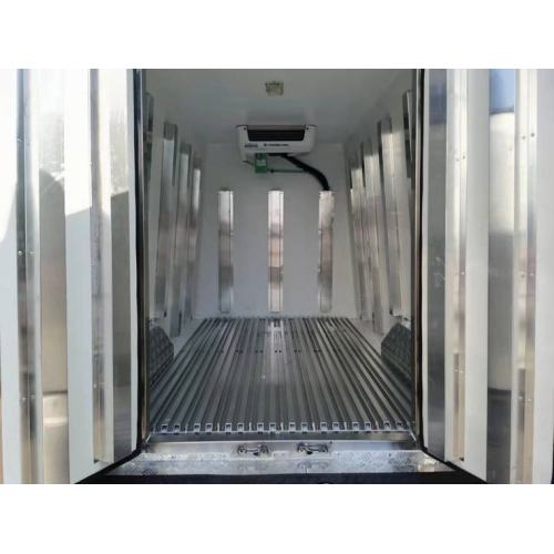 mini 1.5ton frozen vegetable refrigerator truck