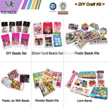 DIY Blister Packing Pony Beads,DIY sets Letter Beads,DIY Education wooden toy beads