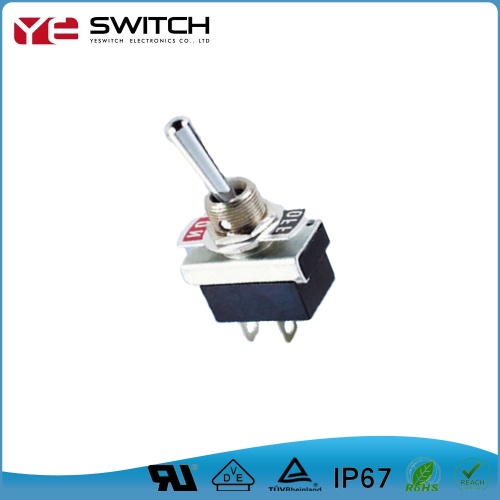 SPST 125V 10A Auto Toggle Switch