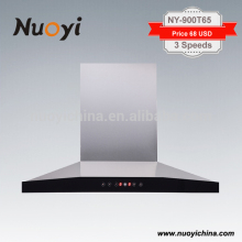 Best sale big promotion commerical kitchen extractor cooper cooker range hood in stock