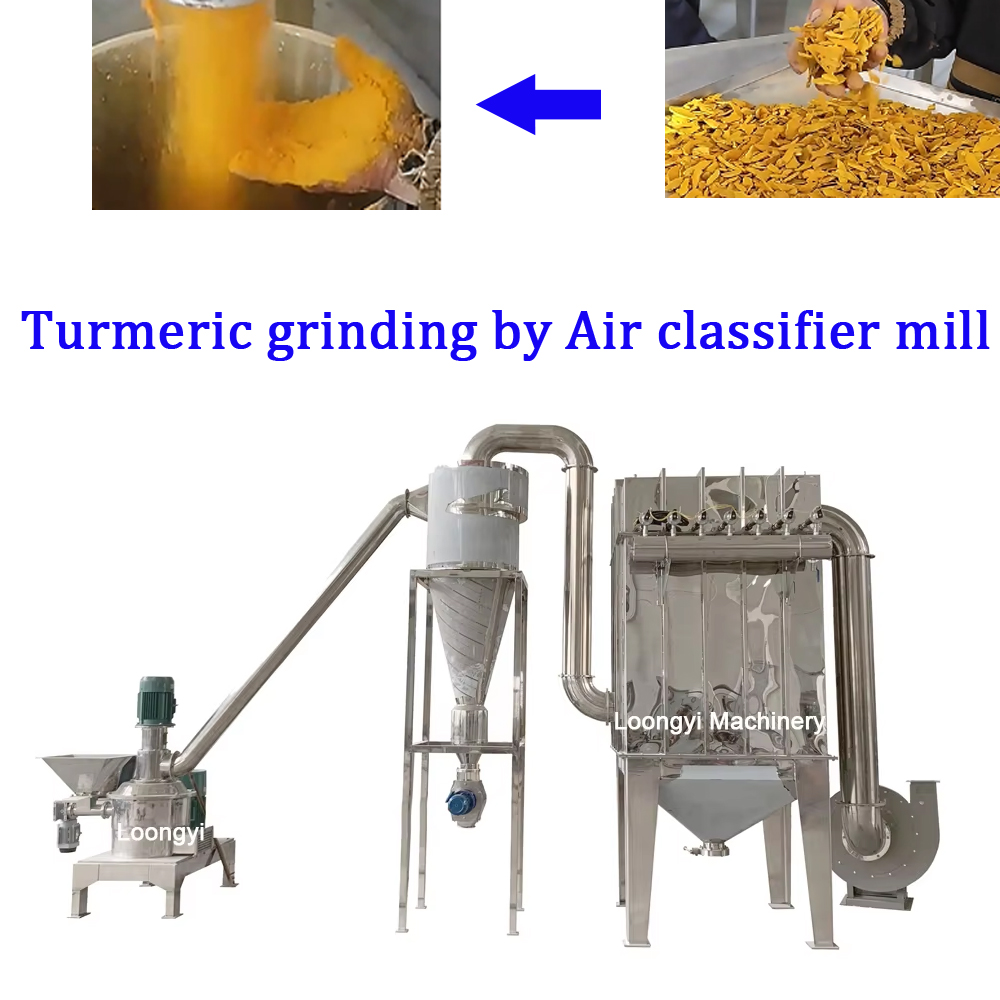 Kurkuma ACM -Mühle turmeric ACM mill