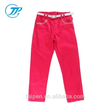 2016 Fashion Kids Girls Pant Casual Long Pant Summer Collection