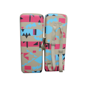 Eco-Friendly double zipper leather violin hard case