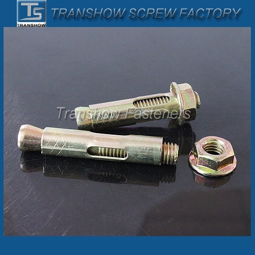 Hex flange nut & Bolt Sleeve Anchor