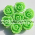 Beautiful Red Color Acrylic Rose Pendant Beads for DIY Jewelry!