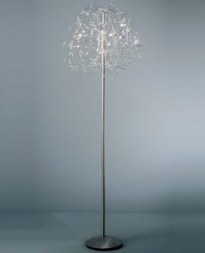 Crystal modern stand lamp