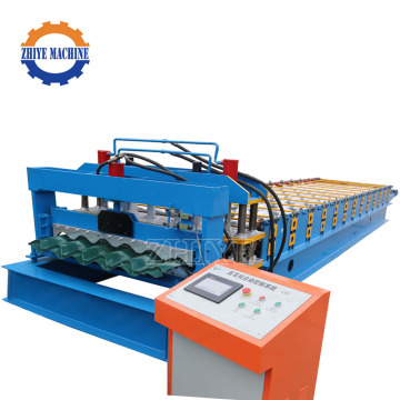 Colored Steel Glazed Tile Roll Forming Machine