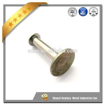 Hot sale Oval & Flat double head rivet