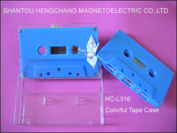 audio cassette (pearl blue housing)