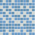 Carreau de mosaïque en verre carré 330x330mm pour piscine