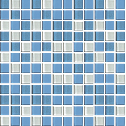 Azulejo de mosaico de vidrio cuadrado de 330x330 mm para piscina