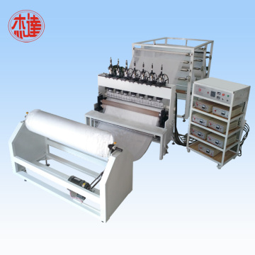 Automatic ultrasonic diapers compound machine