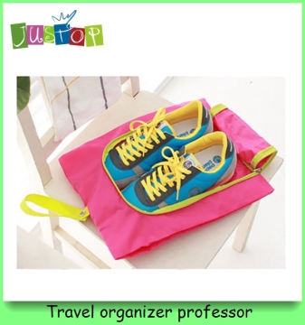 Portable shoe bag organizer-large