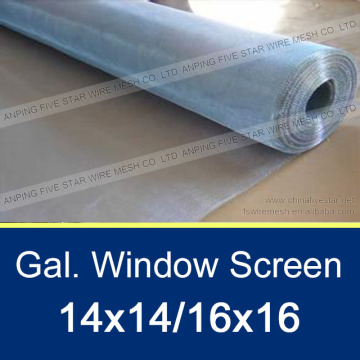 16x16/18x18 Galvanized Iron Window Screen